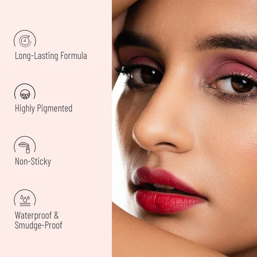 SWISS BEAUTY MATTE LIP LIQUID LIPSTICK- 20 SPICY NUDE 6ML
