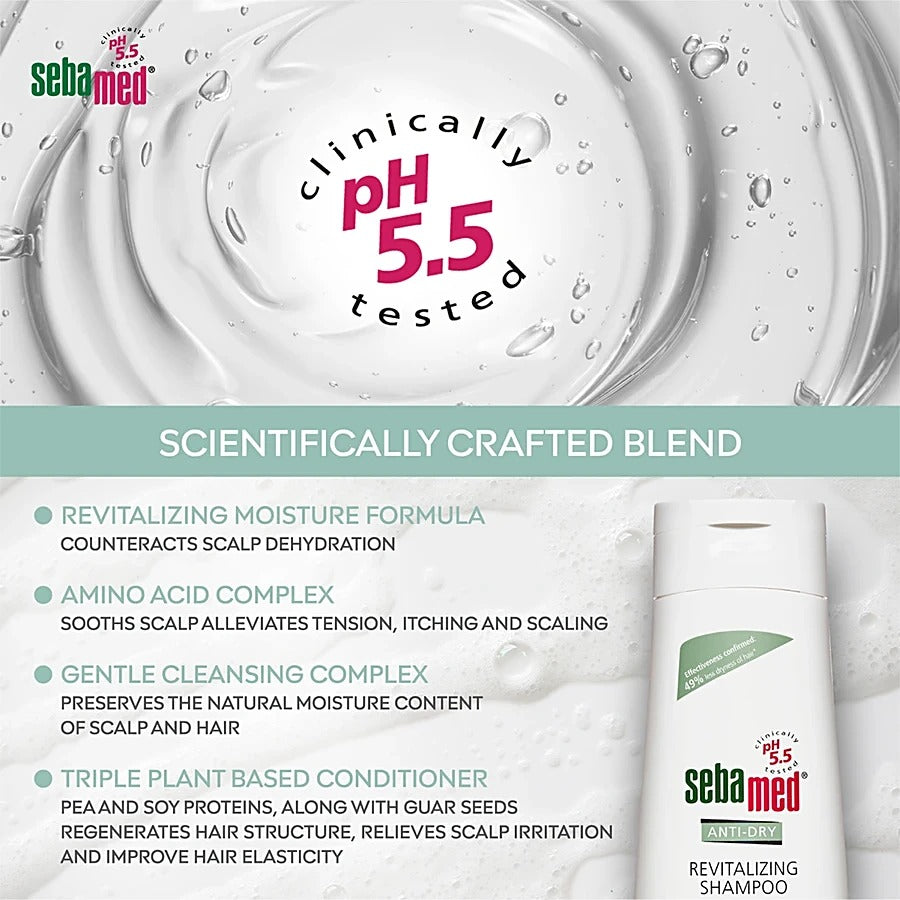 SEBAMED ANTY-DRY REVITALIZING SHAMPOO 200ML