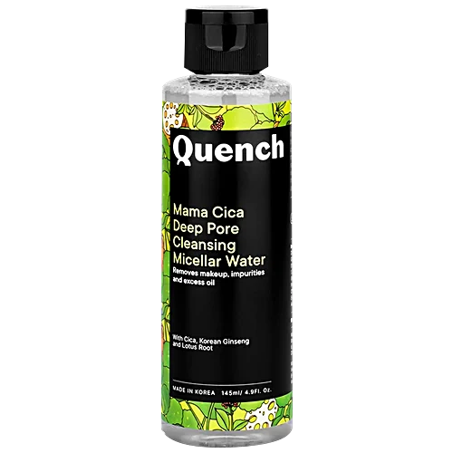 QUENCH MAMA CICA DEEP PORE CLEANSING MISCELLAR WATER 145ML