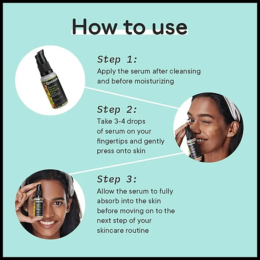 QUENCH BRAVACADO INTENSE BRIGHTENING SERUM 30ML