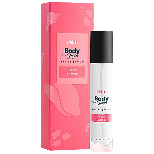 PLUM BODY LOVIN' EAU DE PARFUM FEELIN SO ROSE- 15 ML