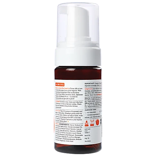 PLUM FOAMING FACE WASH MANDARIN & VITAMIN C - 110ML