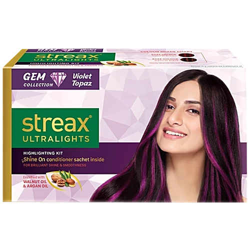 STREAX ULTRALIGHTS PURPLE TOPAZ HAIR HIGHLIGHTER 60ML