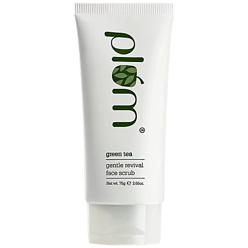PLUM GENTLE REVIVAL FACE SCRUB GREEN TEA- 75G