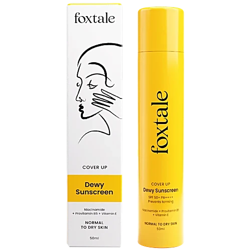 FOXTALE DEWY SPF 70 SUNSCREEN,50ML