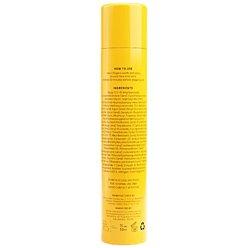 FOXTALE DEWY SPF 70 SUNSCREEN,50ML