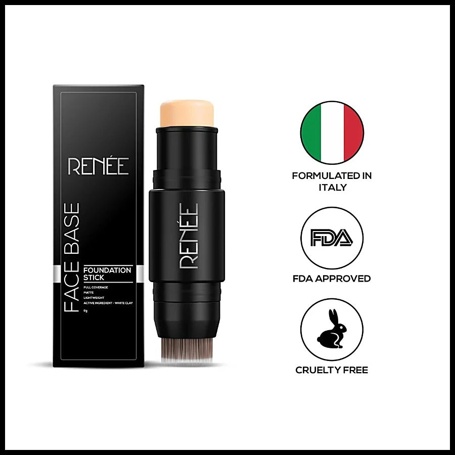 RENEE FACE BASE FOUNDATION STICK CHAI TEA- 8 GM