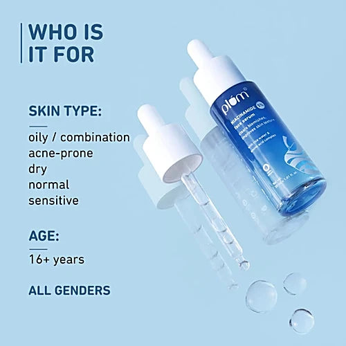 PLUM FACE SERUM NIACINAMIDE 5%- 30ML