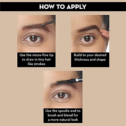 SUGAR ARCH ARRIVAL MICRO BROW PENCIL 01 JERRY BROWN 01 3.5GM
