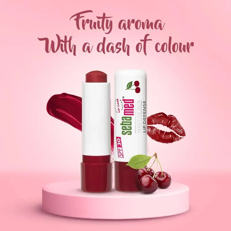 SEBAMED LIP DEFENSE LIP BALM WITH SPF 30+  4.8GM CKERRY