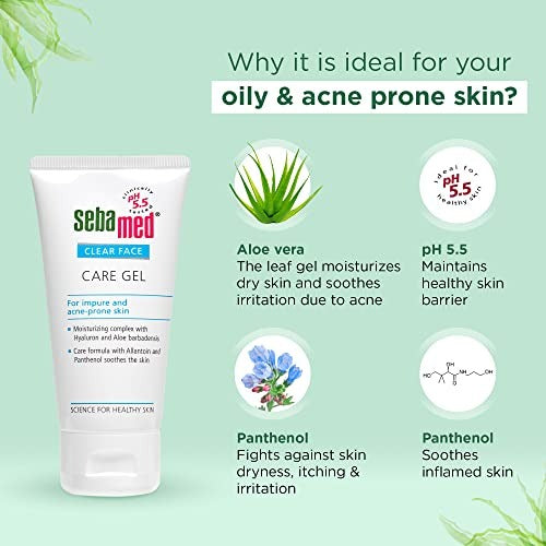 SEBAMED CLEAR FACE CARE GEL 50 ML