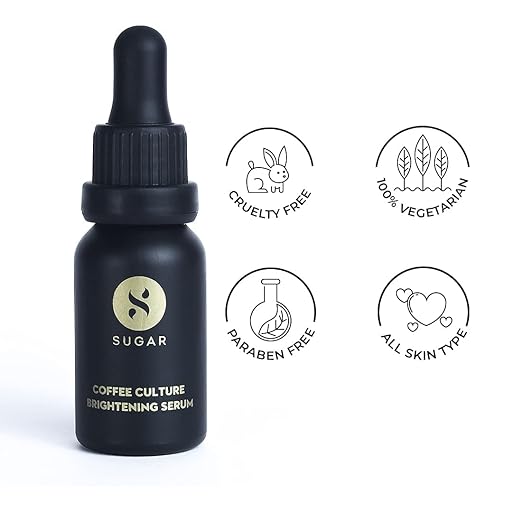 SUGAR Cosmetics Coffee Culture Brightening Serum with Coffee Extracts 15ML