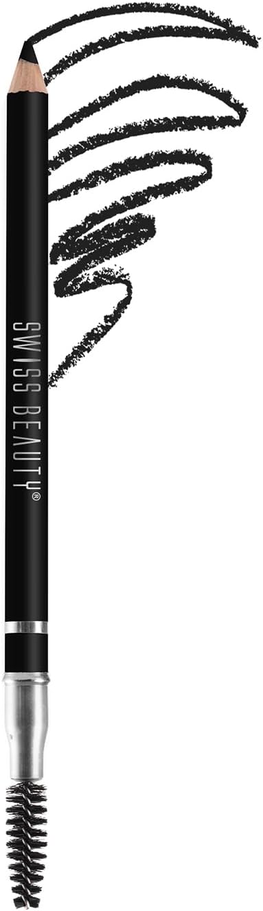 SWISS BEAUTY EYEBROW PENCIL SB1204- 04 BLACK 1.5G