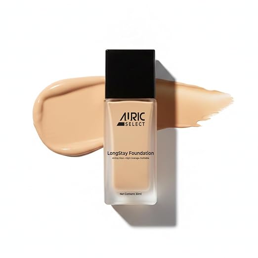 AURIC LONG STAY FOUNDATION ASF1101 COOL IVORY 30ML