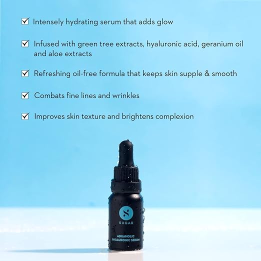 SUGAR AQUAHOLIC HYALURONIC SERUM 15ML