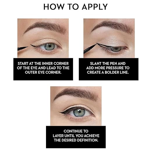 SUGAR ARRESTED FOR OVERSTAY WATERPROOF EYELINER - 01 I'LL BE BLACK 0.55ML