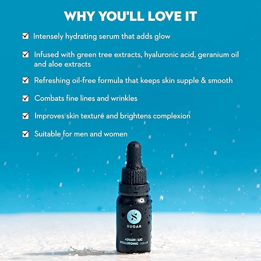 SUGAR AQUAHOLIC HYALURONIC SERUM 15ML