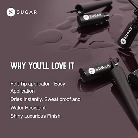 SUGAR 24 HR EYELINER 01 BACK IN BLACK 3ML