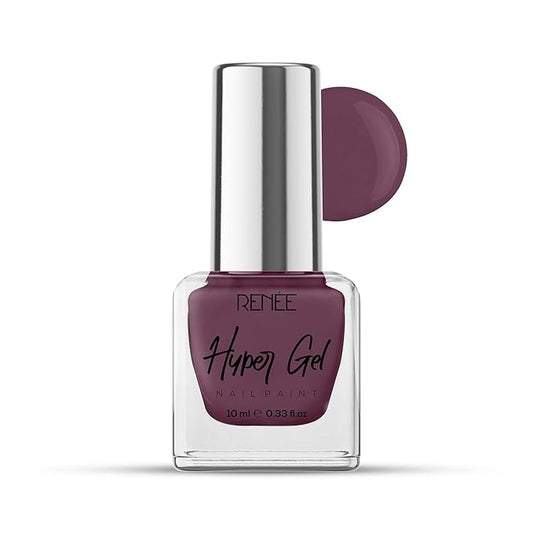 RENEE HYPER GEL NAIL PAINT BURGUNDY VIOLET - 10ML
