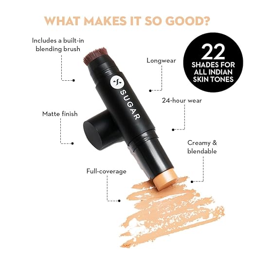 SUGAR ACE OF FACE FOUNDATION STICK 32 CORTADO 12GM