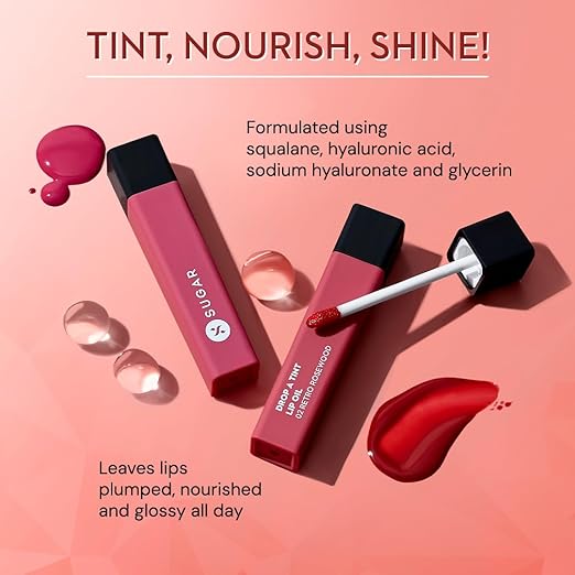 SUGAR DROP A TINT LIP OIL 01 TIMELESS TAUPE 4ML