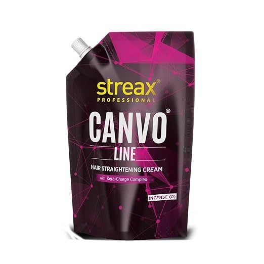 STREAX CANVO LINE HAIR STRAIGHTENING CREAM INTENSE(0) 500GM