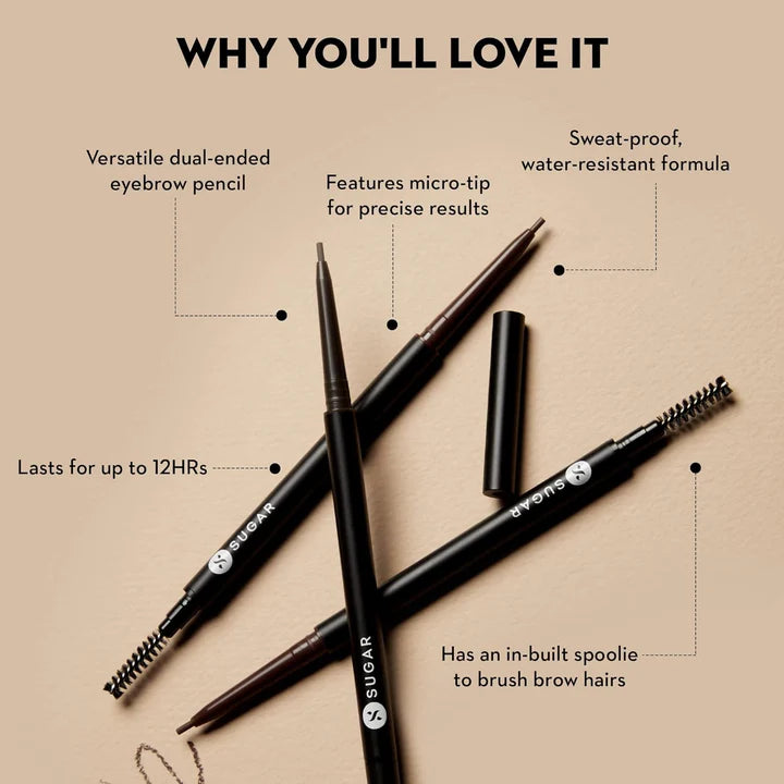 SUGAR ARCH ARRIVAL BROW DEFINER 02 TAUPE TOM 3.5GM