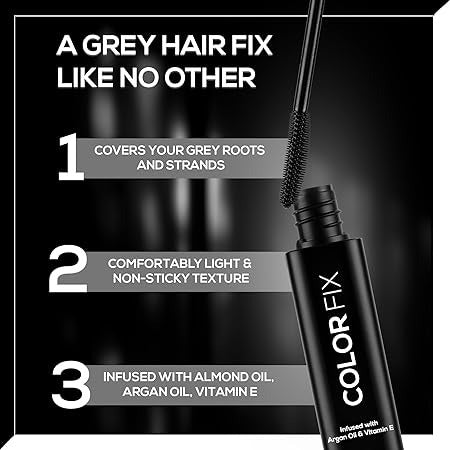RENEE COLOR FIX INSTANT HAIR COLOUR TOUCH UP STICK BLACK- 15 ML