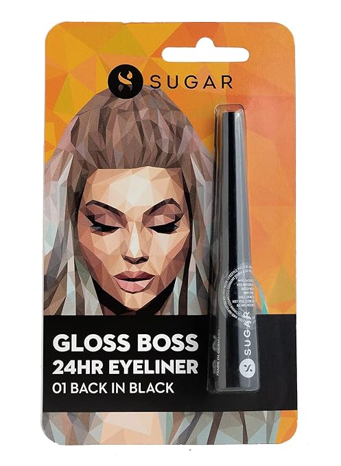 SUGAR 24 HR EYELINER 01 BACK IN BLACK 3ML
