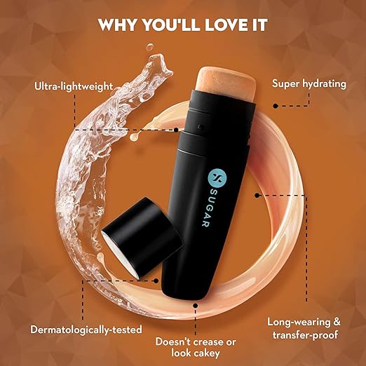 SUGAR AQUAHOLIC HYDRATING FOUNDATION 35 FRAPPE 30GM