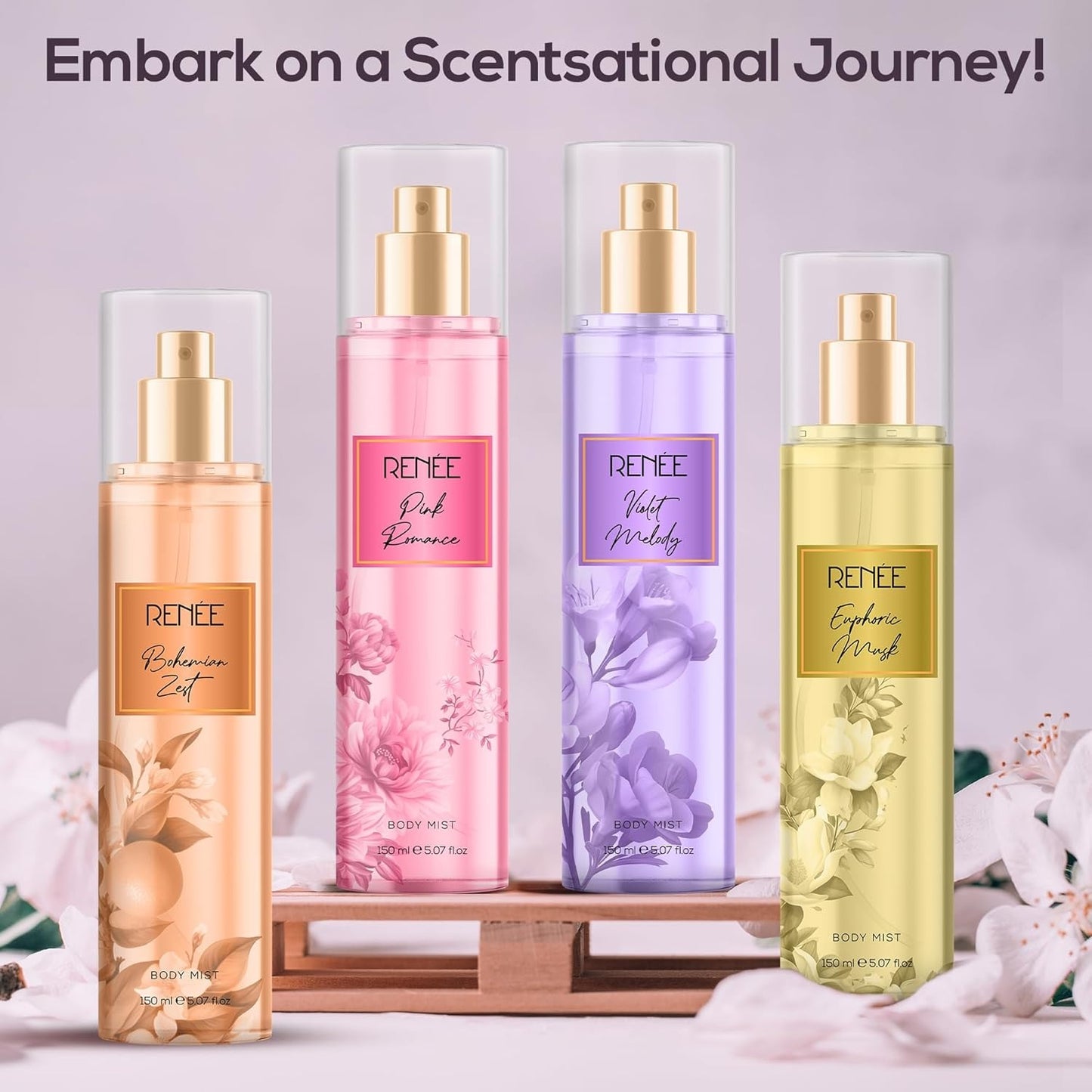 RENEE BODY MIST  FOR HER BOHEMIAN ZEST- 150 ML