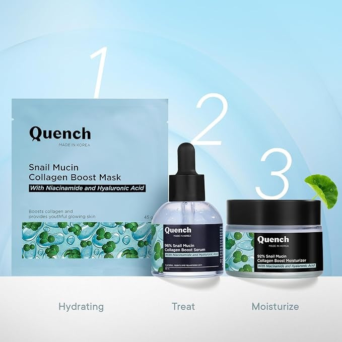 QUENCH SNAIL MUCIN COLLAGEN BOOST MASK 45ML