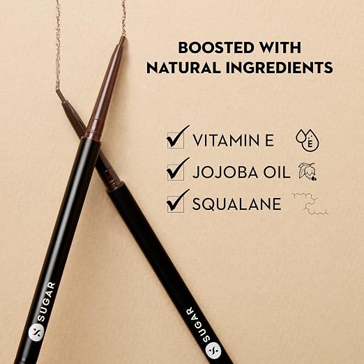 SUGAR ARCH ARRIVAL MICRO BROW PENCIL 02 TAUPE TOM 3.5 GM
