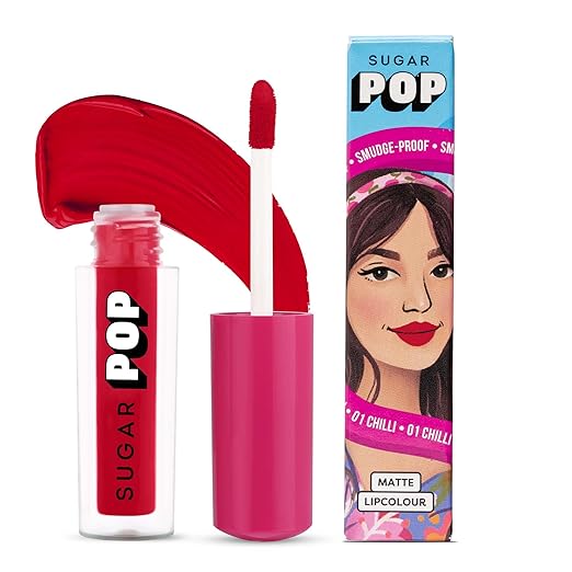 SUGAR POP MATTE LIP COLOR 01-CHILLI (1.6ML)