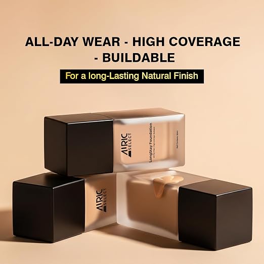AURIC LONG STAY FOUNDATION ASF1101 COOL IVORY 30ML