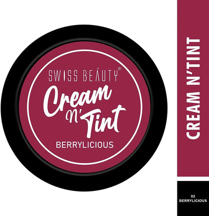 SWISS BEAUTY CREAM N TINT BERRYLICIOUS 8G