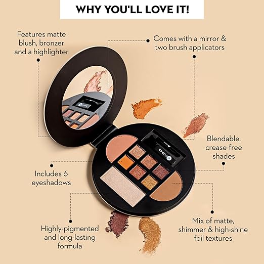 SUGAR EYE & FACE PALETTE 01 WARM WIN 20.3gm