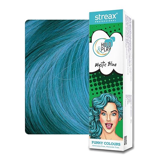 STREAX FUNKY COLOR MYSTIC BLUE 100GM