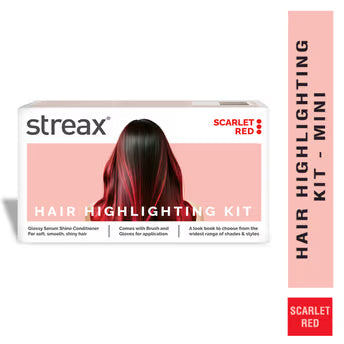 STREAX HAIR HIGHLIGHTING KIT SCARLET RED-SMALL 75GM