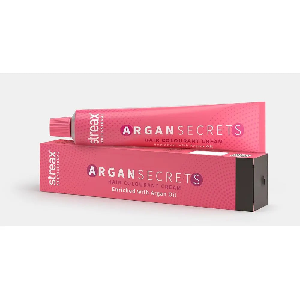 STREAX ARGAN SECRETS HAIR COLOURANT CREAM ENRICHED WITH ARGAN OIL 7 BLONDE 90GM