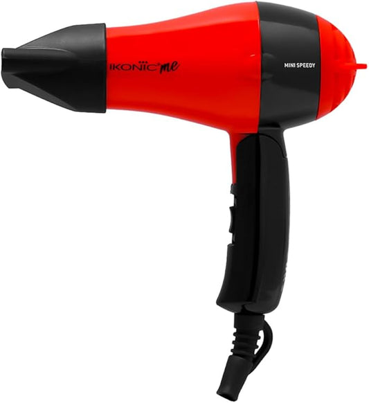 IKONIC MINI SPEEDY HAIR DRYER RED