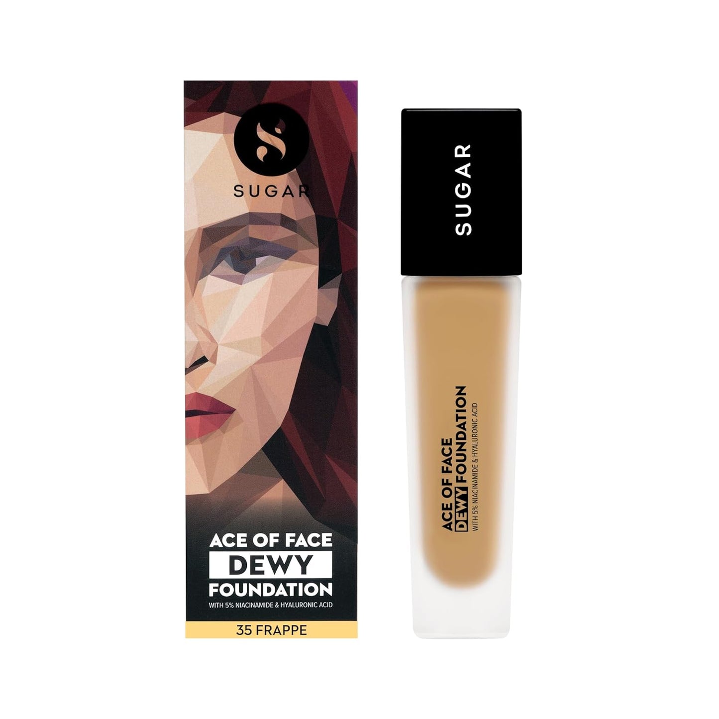 SUGAR ACE OF FACE DEWY FOUNDATION 07 VANILLA LATTE - 30ML