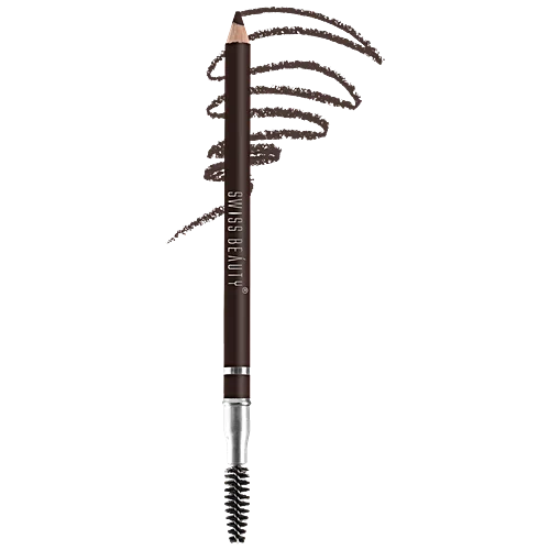 SWISS BEAUTY EYEBROW PENCIL SB1204- 03 DEEP BROWN 1.5G