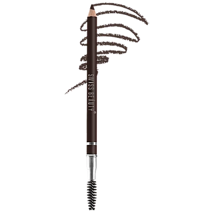 SWISS BEAUTY EYEBROW PENCIL SB1204- 03 DEEP BROWN 1.5G