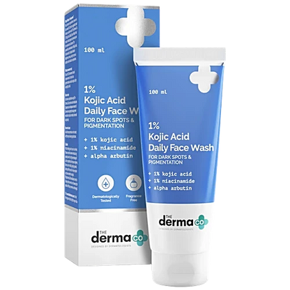 THE DERM CO FACE WASH 1% KOJIC ACID -100ML