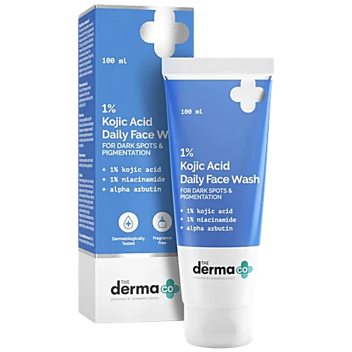 THE DERM CO FACE WASH 1% KOJIC ACID -100ML