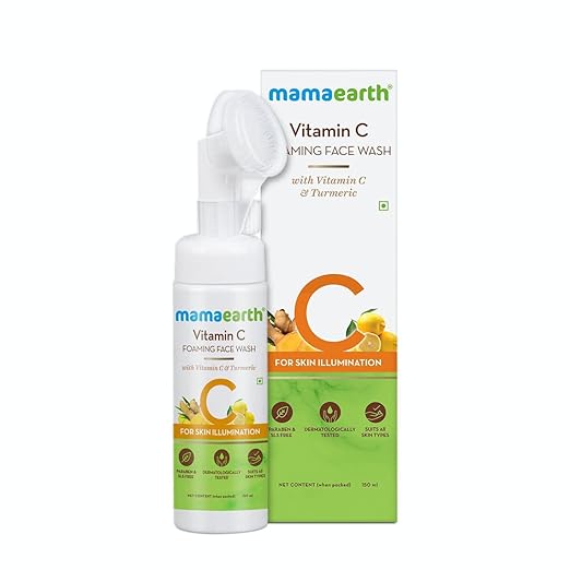 MAMAEARTH VITAMIN C FOAMING FACE WASH 150ML