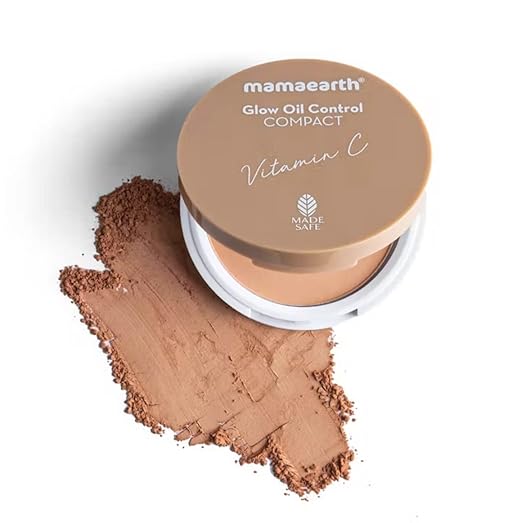 MAMAEARTH GLOW OILCONTROL COMPACT 01 IVORY GLOW