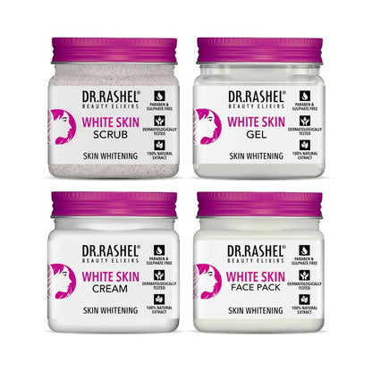 DR. RASHEL SKIN WHITENING FACIAL KIT-PACK OF 4