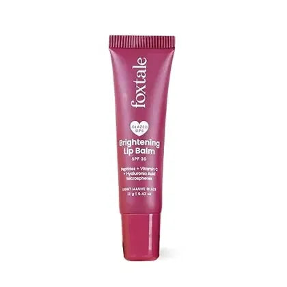 FOXTALE BRIGHTENING LIP BALM CLEAR GLAZE 12G